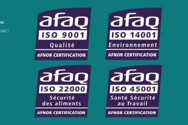 renewal of our ISO certifications!